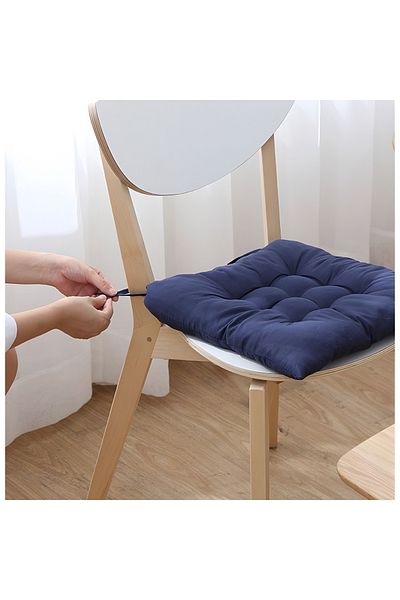 METİNEV Square Chair Cushion 4 Pieces