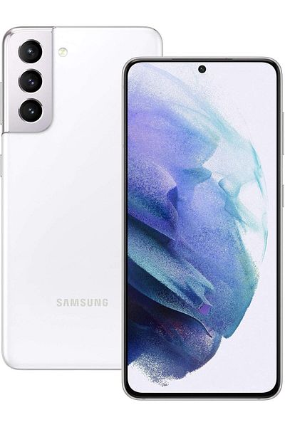 Samsung Galaxy S21 5G Smartphone SIM Free Android Mobile Phone Phantom White 256GB (Renewed)