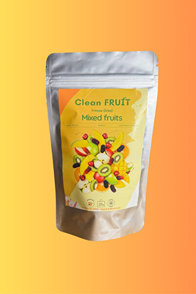 Karışık Meyve Cipsi - Dondurularak Kurutulmuş Freeze Dried