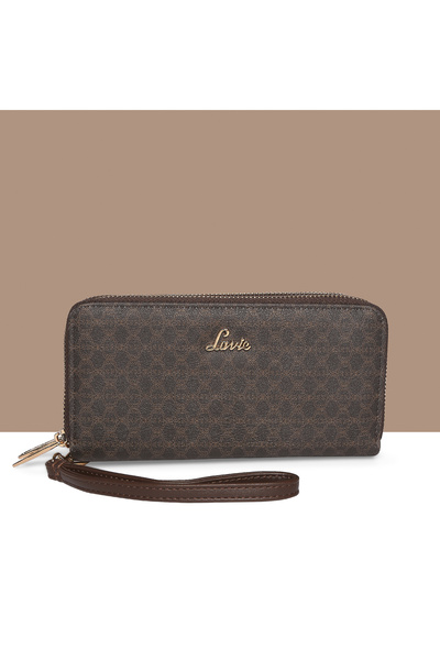 Lavie Mono Savy Women's Dual Zip Wallet