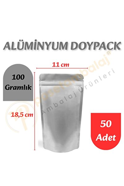 CarpCorn Alüminyum Kilitli Doypack 11x18,5x7 cm (50 Adet)