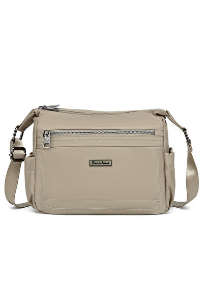 BARCELONA 21K حقيبة كتف وحقيبة كروس نسائية مقاومة للماء ومتعددة الجيوب وخفيفة...