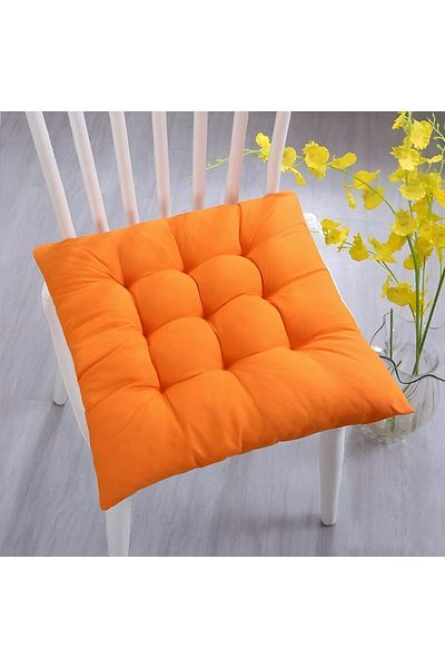 METİNEV Square Chair Cushion 4 Pieces