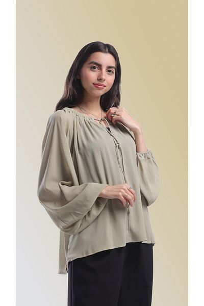 SUGA Cinderella chiffon blouse
