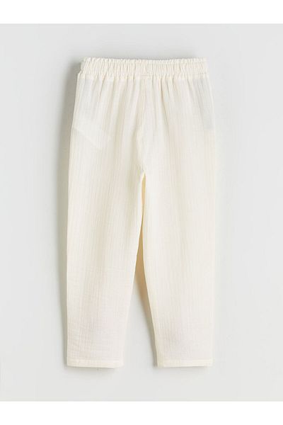 LC Waikiki Quality Parts from Celebi Store |   Beige Elastic Waist Boy's Trousers