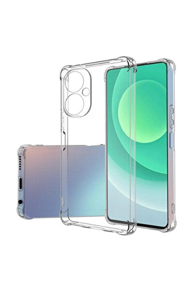 SHOWLIGHT Tecno Camon 19 Pro Uyumlu Renksiz Silikon Şeffaf Telefon Kılıfı Kapak
