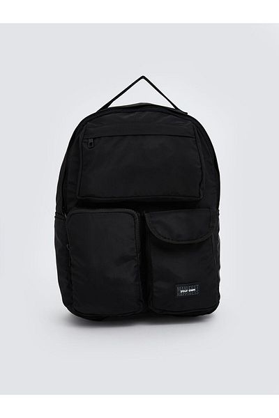 LC Waikiki Quality Parts from Celebi Store |   Black Multi-Compartment Women's Backpack