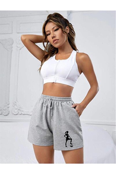 Le Vion Kadın Kısa Şort Baskılı