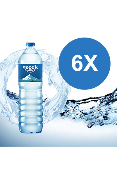 GECEK Doğal Kaynak Suyu 1,5 LT x 6 Adet
