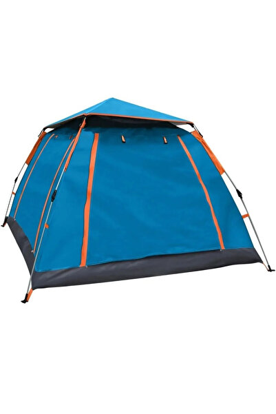 Fillikutum 6 Kişilik Otomatik Açılır Çadır Kolay Kurulumlu Kamp Çadırı Anti-uv Su Geçirmez 240x240x160