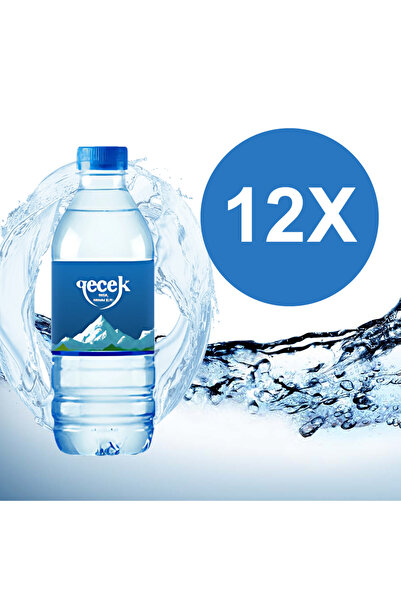 GECEK Doğal Kaynak Suyu 500 ML x 12 Adet