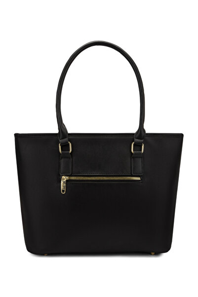 LAVIE SIGNATURE Boston Woman's Tote Bag(BLACK)