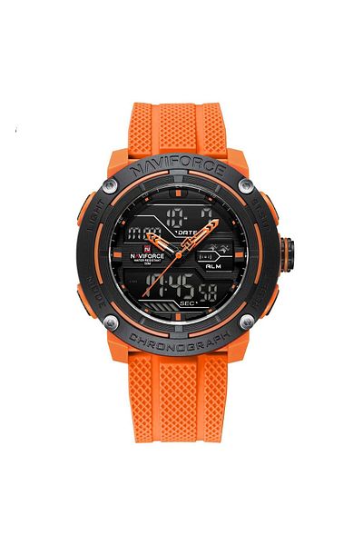 Naviforce Men's Wristwatch Analog & Digital Silicone Cord 2214