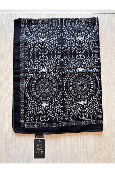 ZER Premium – Special Collection Shawl with Geometric and Floral Patterns