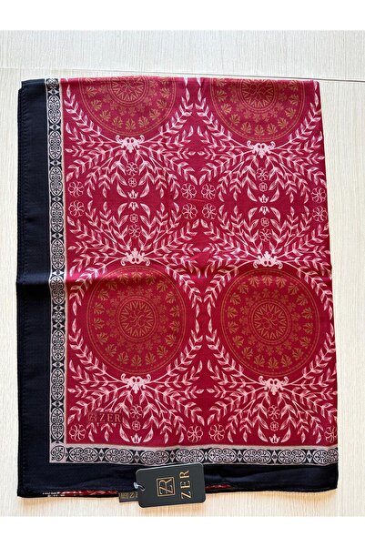 ZER Premium – Special Collection Shawl with Geometric and Floral Patterns