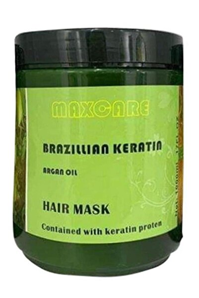 Maxcare قناع الشعر بزيت الأرغان والكيراتين البرازيلي
