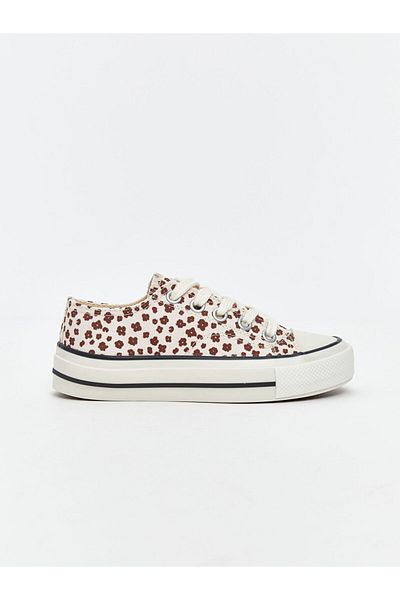 LC Waikiki Quality Parts from Celebi Store |   Beige Leopard Patterned Girl's Sports Shoes