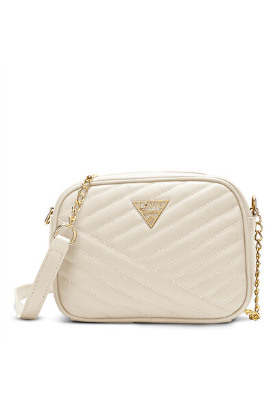 LAVIE SIGNATURE حقيبة دالاس النسائية ذات الحزام (أبيض فاتح)