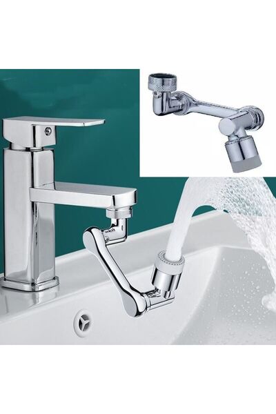 Leyaton Ieg 1080 Degree Rotatable Robotic Arm Faucet Head - Faucet Extension ...