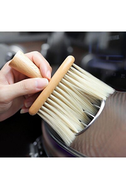 Leyaton فرشاة تنظيف وإزالة الغبار ذات شعيرات ناعمة ومقبض خشبي من ieg للسيارات...