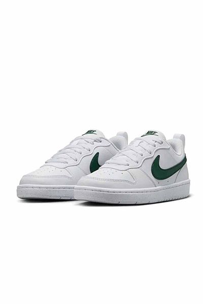 Nike Shoes Casual Court Borough Low Recraft White-Green