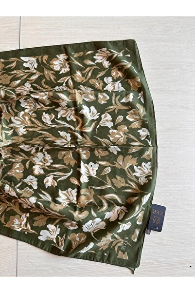 ZER Floral Motif Floral Patterned Special Design Shawl