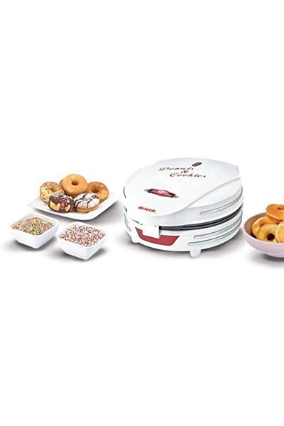 ARIETE Electric Donut Maker With Non Stick Plate, Safety Lock, 700W, 7 Donuts at a Time