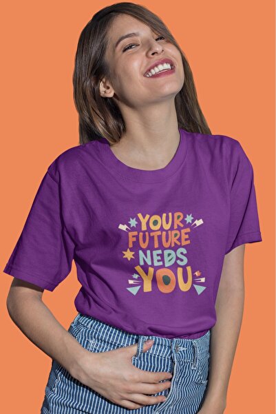 ArtYus ΑΝΔΡΙΚΟ/ΓΥΝΑΙΚΕΙΟ YOUR FUTURE NEDS YOU TRANSFER ΜΕ ΤΥΠΟΥΡΓΗΜΕΝΟ ΣΤΡΟΓΓ...