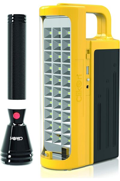 CLIKON - CK2534 - EMERGENCY LANTERN + 2SC FLASHLIGHT COMBO PACK