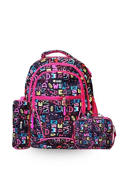 nuzki Nozky School Bag Set for Kids - 3 Pieces