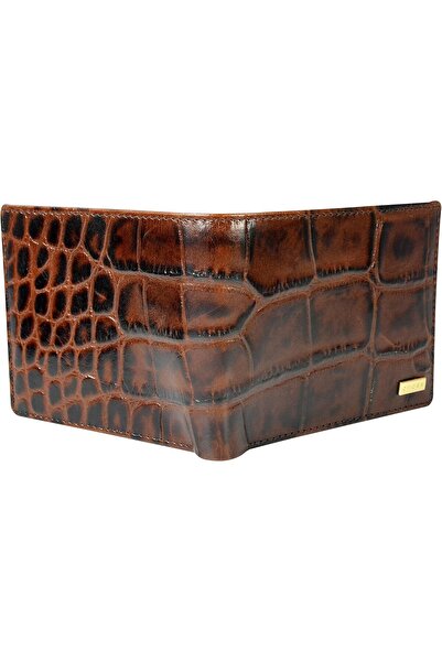 Cross Coco Signature Bi-fold Coin Wallet, Brown