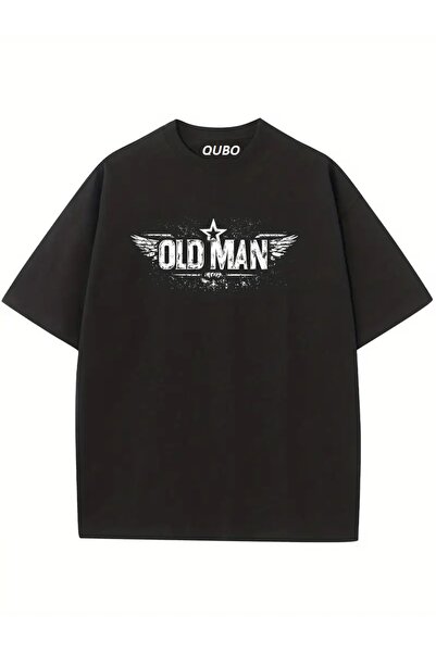 qubo sportswear & company qubo Unisex Oversize εμπριμέ βαμβακερό λαιμόκοψη κο...