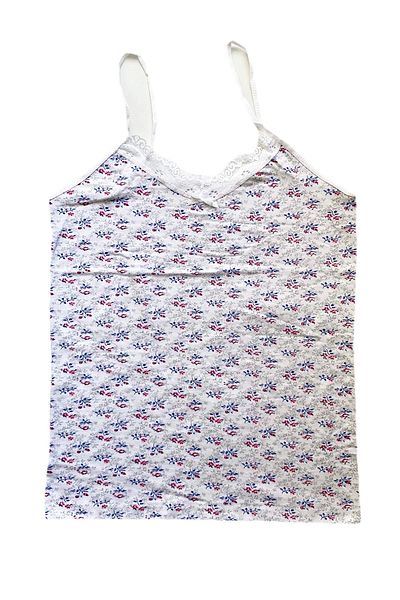 PRATİKOBA Women's Strappy Patterned Athlete Lacy Cotton Combed Cotton D7