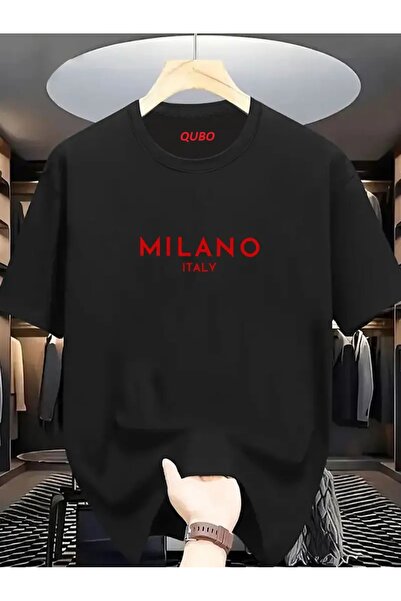 qubo sportswear & company qubo Unisex Oversize εμπριμέ βαμβακερό λαιμόκοψη κο...