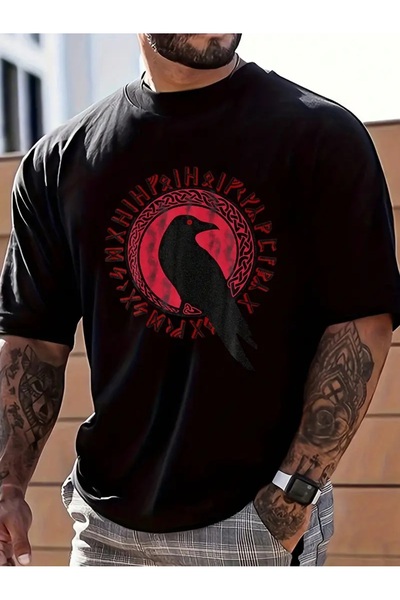 qubo sportswear & company qubo Unisex Oversize εμπριμέ βαμβακερό λαιμόκοψη κο...