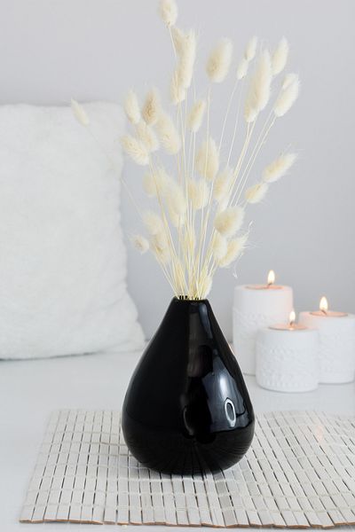 LALEZEN HOME Ceramic Drop Model Vase