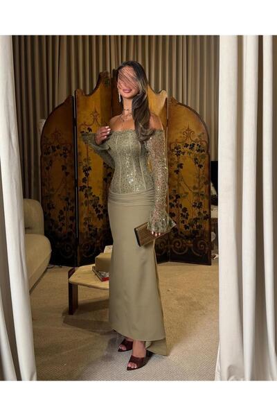 MEZON FASHION Mermaid style corset evening dress