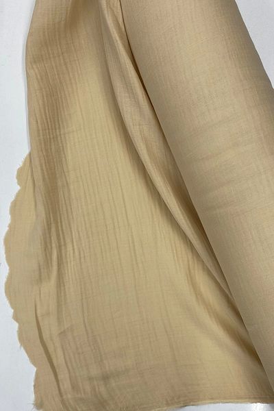 PRATİKOBA Multi-Purpose Muslin Cotton Baby Cover and Blanket Fabric Muslin Cloth Beige 80