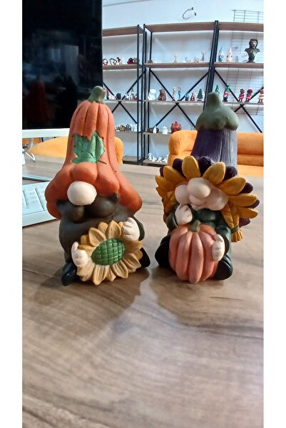 El Boyaması Cüce Çift 16cm
