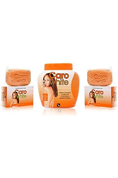 Caro White المجموعة 3 (1 كريم 6.9 أونصة + 2 صابون 6.3 أونصة)
