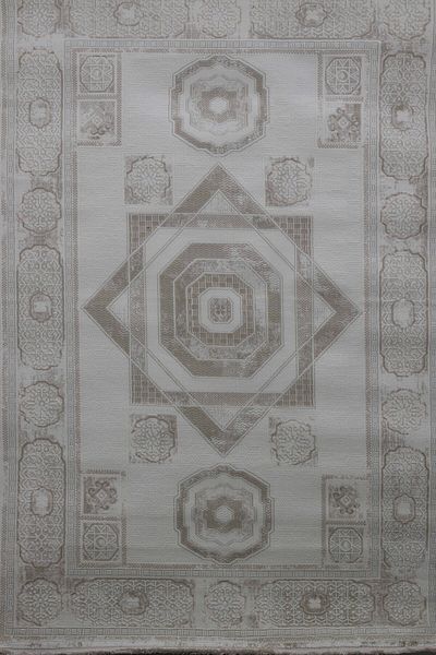 Alkaffary Verona rugs with a modern design enhance the luxury of your home's carpet furnishings, cream, multiple sizes