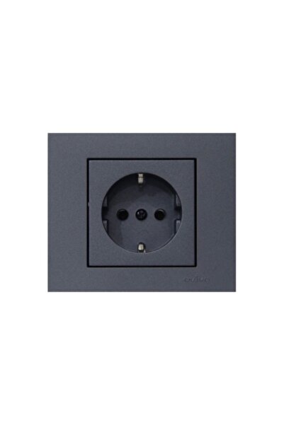 OVİVO Grano Smoked Grounded Socket