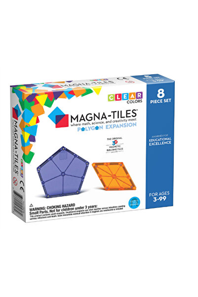 Magna Tiles MAGNA-TILES® - Polygon Expansion Manyetik Bloklar - 8 Parça