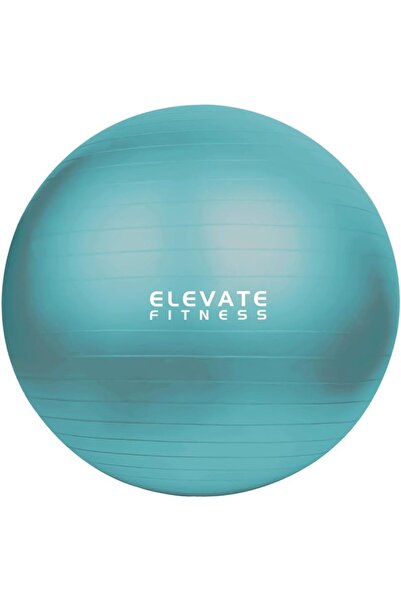 Delta Fitness كرة تمارين الجسم المقاومة للانفجار من إليفيت فيتنس، 65 سم، مع مضخة قدم - 1000 جرام