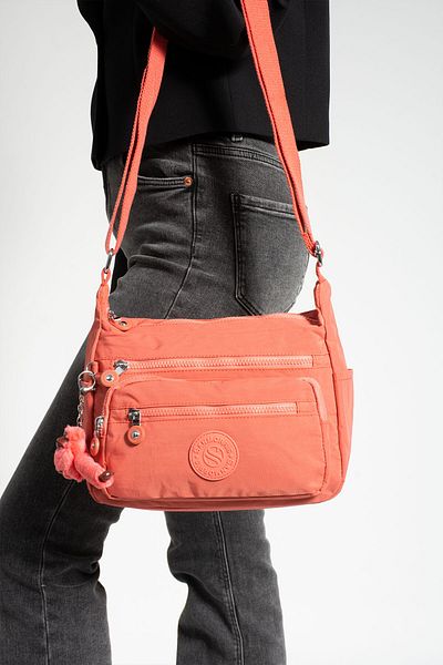 çkn sedat çakan çanta & fular & aksesuar Waterproof Multi-Compartment Cross Shoulder Women's Handbag 3010