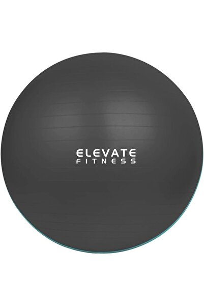 Delta Fitness كرة تمارين الجسم المقاومة للانفجار من إليفيت فيتنس، مقاس 55 سم، مع مضخة قدم - 800 جرام