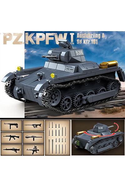 Choice4 100274 WW2 Military Classic Model Tiger Leopard KV-1 KV-2 IS-2 Heavy Tank Collection Model Building