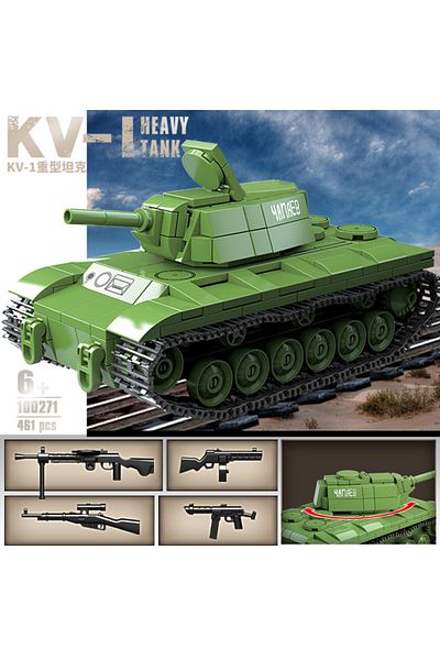 choice2 KV-1 Heavy Tank WW2 Military Classic Model Tiger Leopard KV-1 KV-2 IS-2 Heavy Tank Collection Model