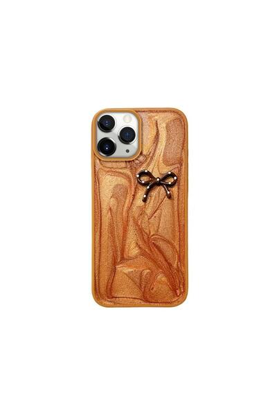 Pro Aksesuar Apple iPhone 11 Pro Max Compatible Case Fionklu Silicone Case Brown