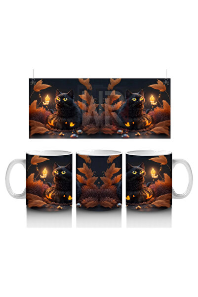 Luluyen طاولة مراسم داكنة – كوب قهوة هدية